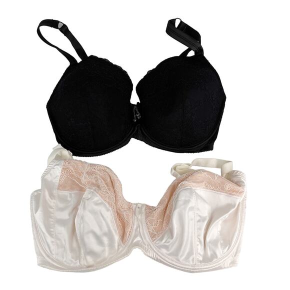 Lot of 2 Parfait by Affinitas Bras 40G Lace Underwire - Picture 12 of 12